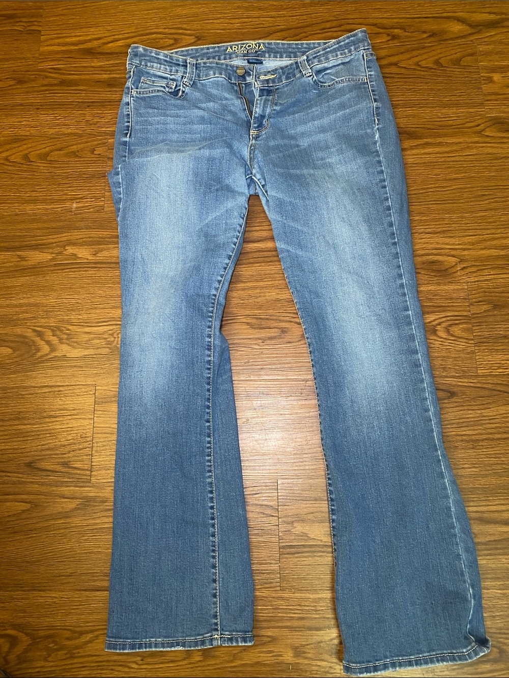 Arizona Jean Company Light Blue Flare Jeans